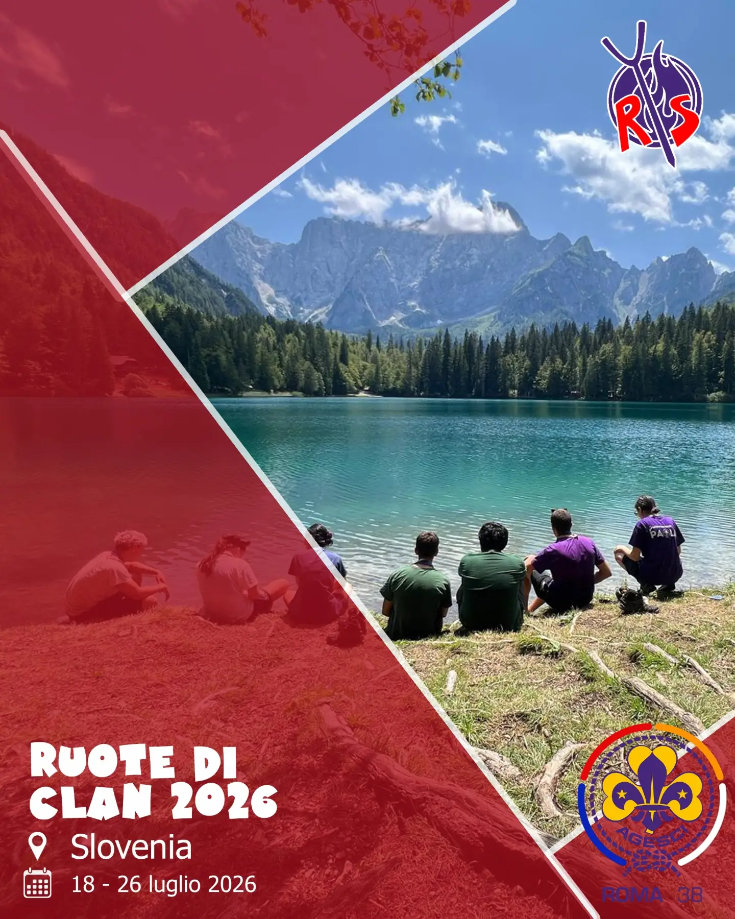Route estiva per il clan Phoenix che corona il suo sogno di camminare sui sentieri della Slovenia...